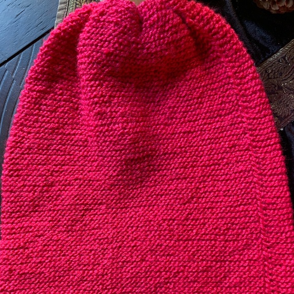 100% handmade Soft wool slouchy convertible Hat/beanie - Picture 4 of 12